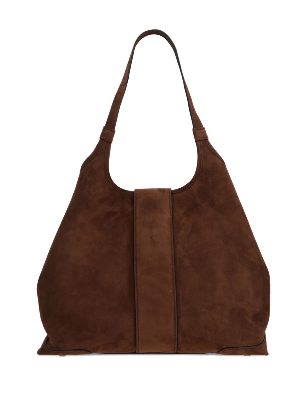 suede buckle-fastening tote bag - 2