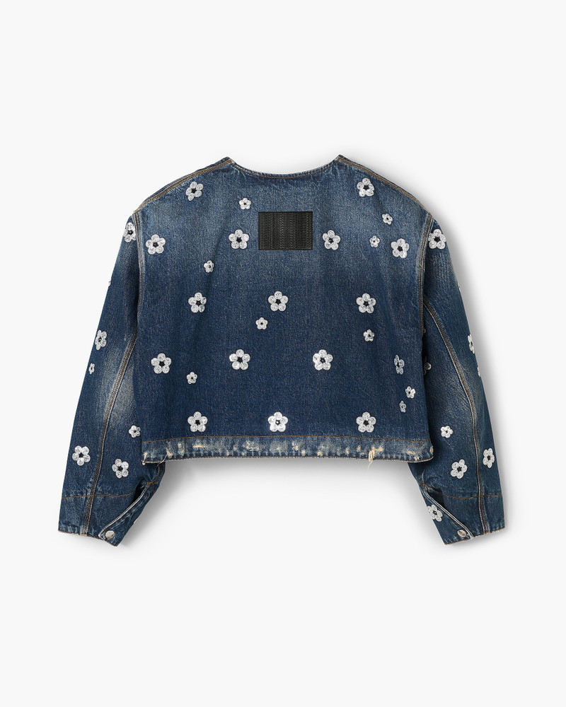 SEQUIN DAISY CROPPED JACKET 5