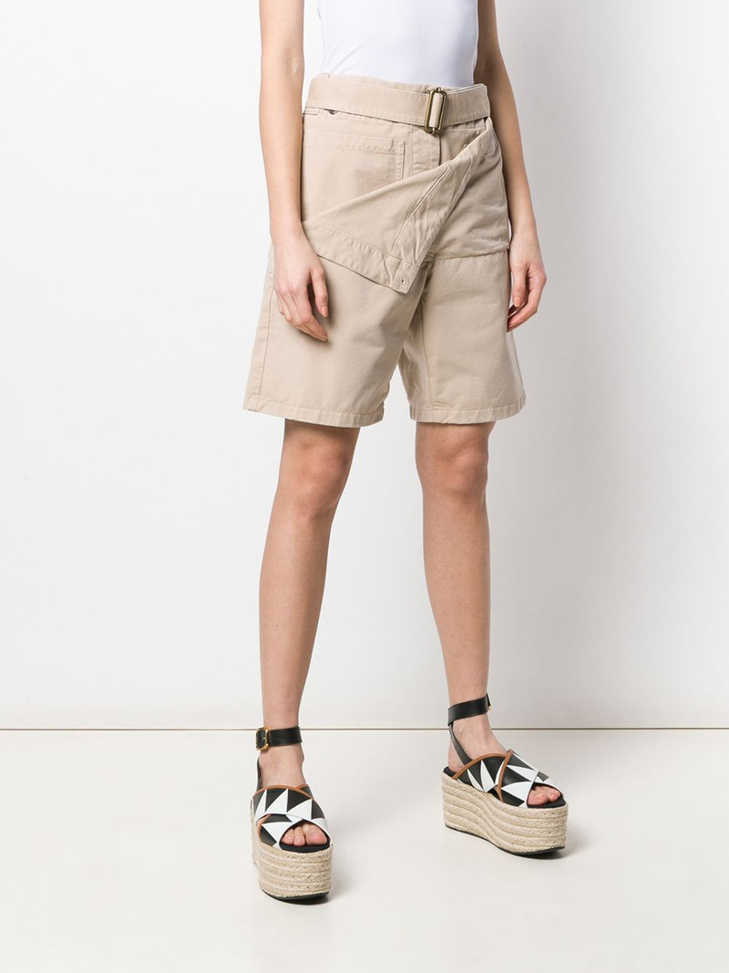 Fold front utility shorts 3