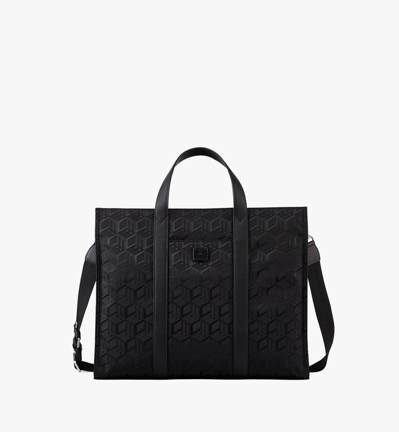 Klassik Tote in Cubic Jacquard Nylon 1