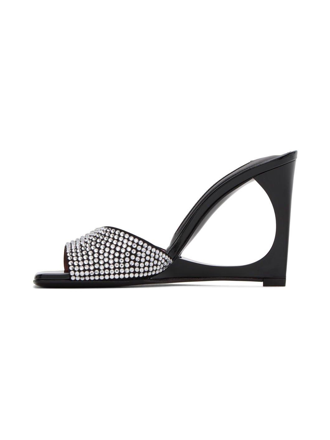 Black Lola Mules - 3