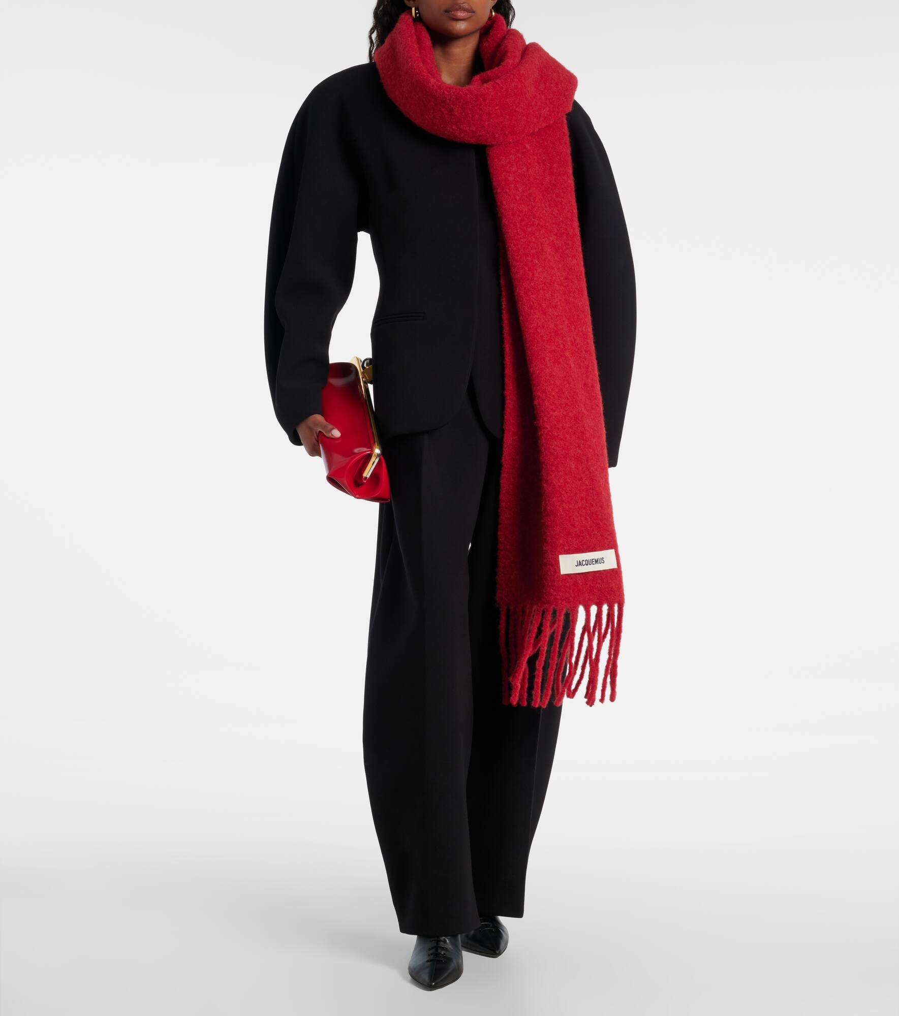 Wool-blend scarf - 2