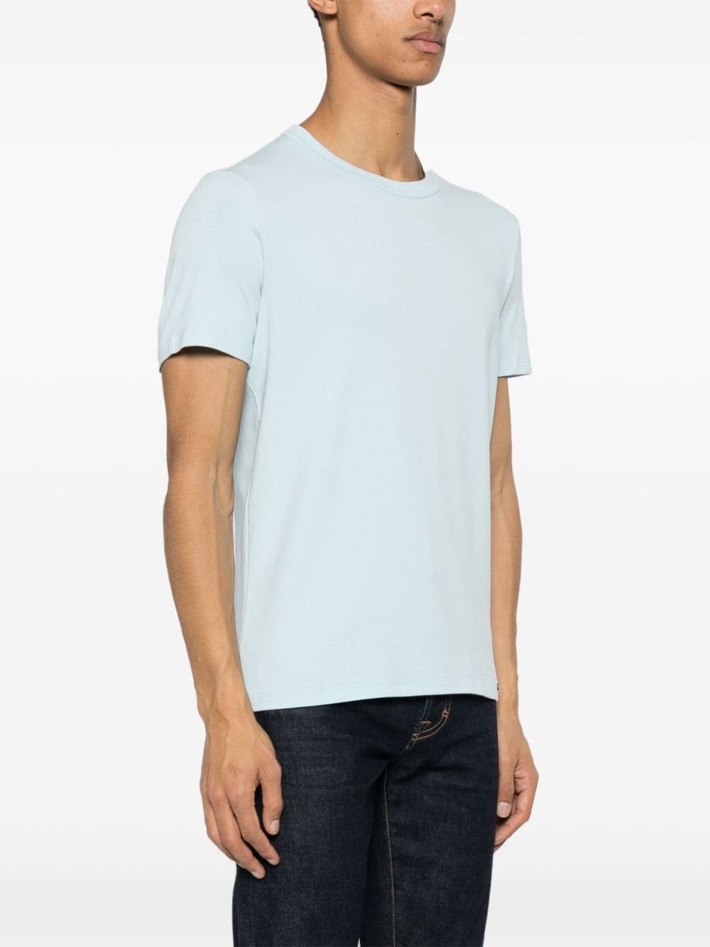 round-neck shortsleeved T-shirt - 4