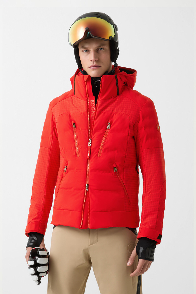 Fionn ski jacket in Red 2