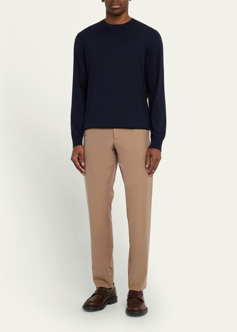 Loro Piana Men's Cotton Crewneck Sweater outlook