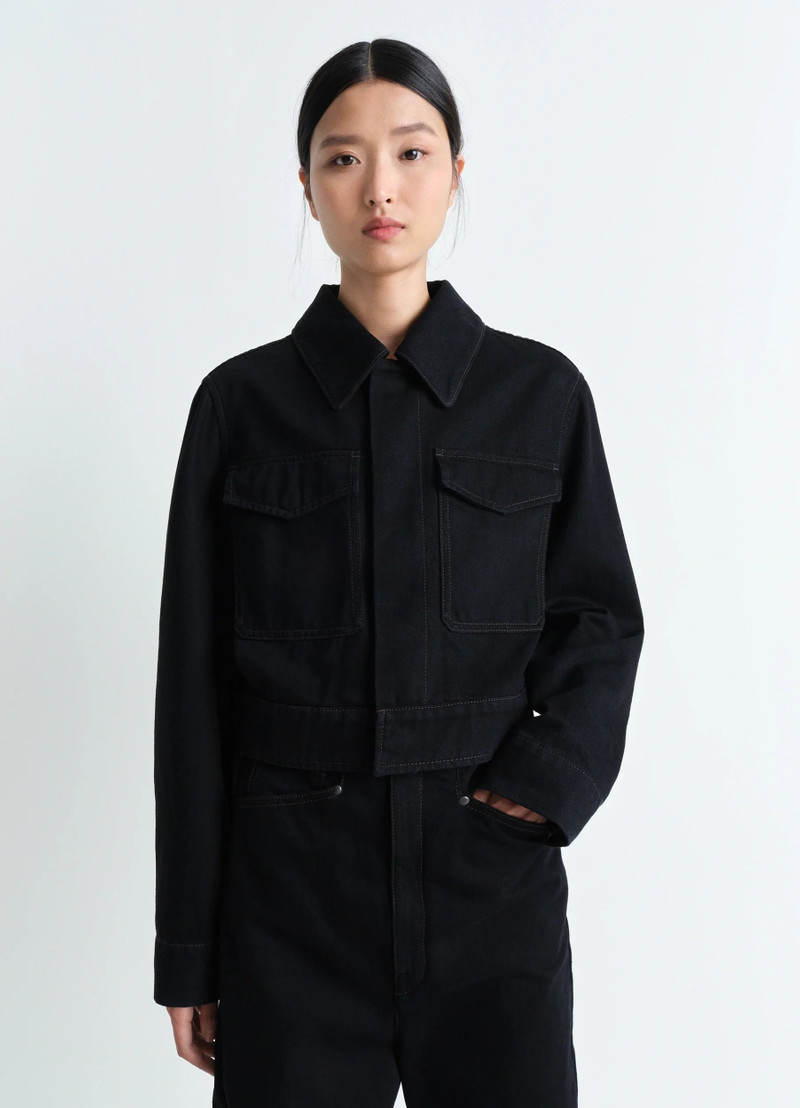 Lemaire TWO POCKET CROPPED JACKET outlook
