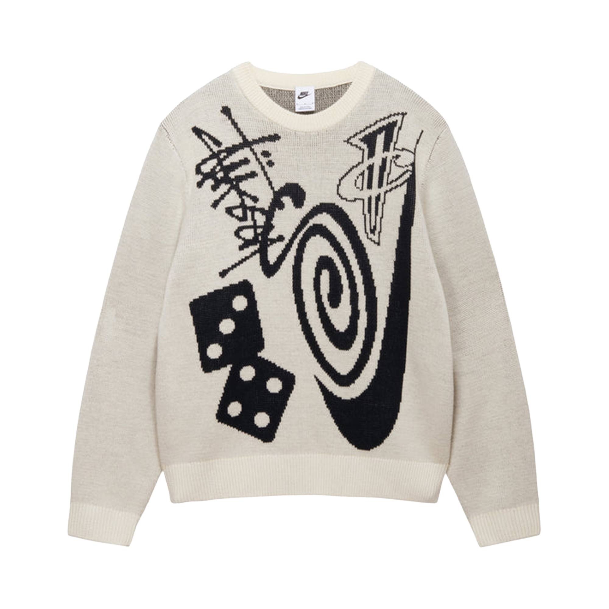 Stussy x Nike Icon Knit Sweater 'Natural'