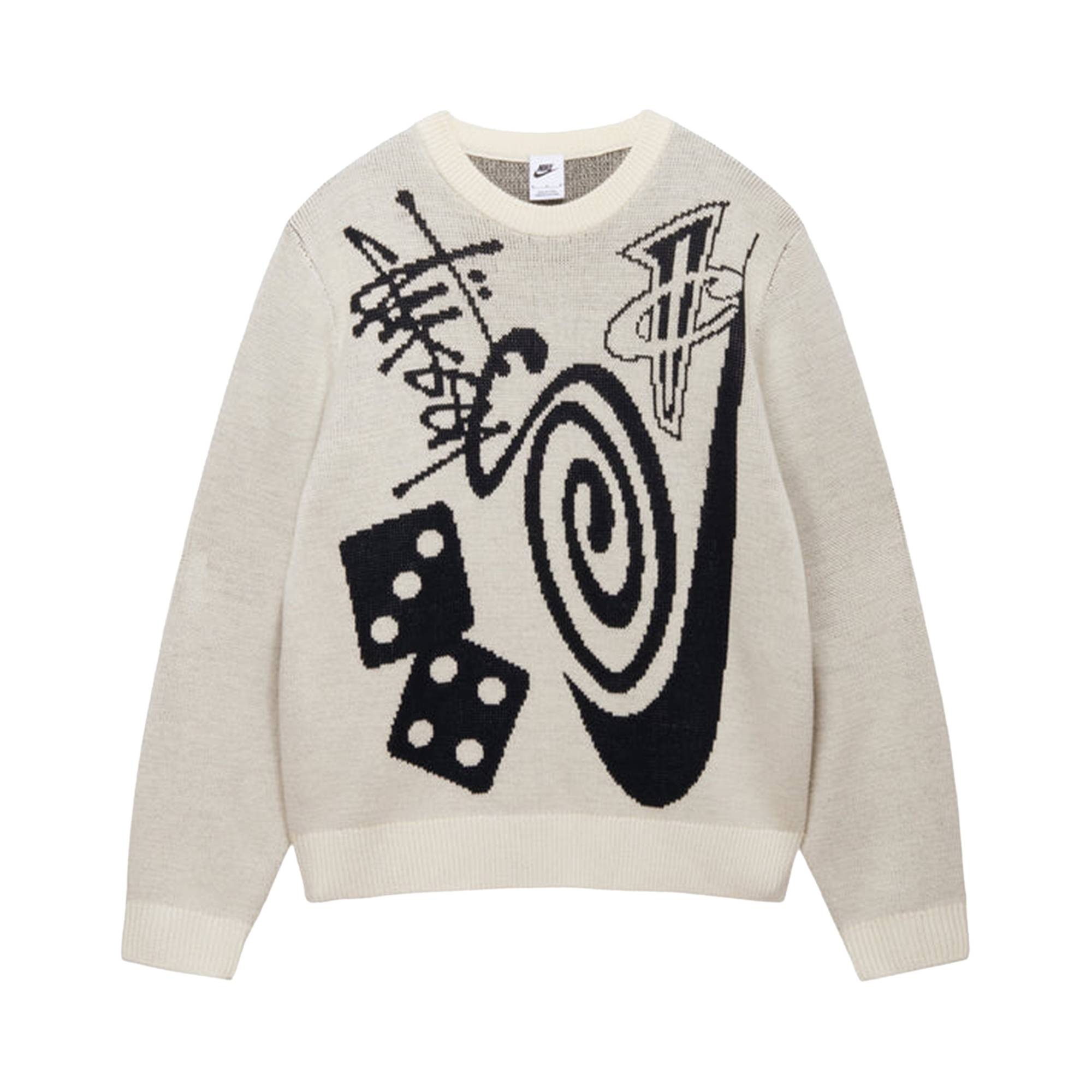 Stüssy Stussy x Nike Icon Knit Sweater 'Natural' | REVERSIBLE