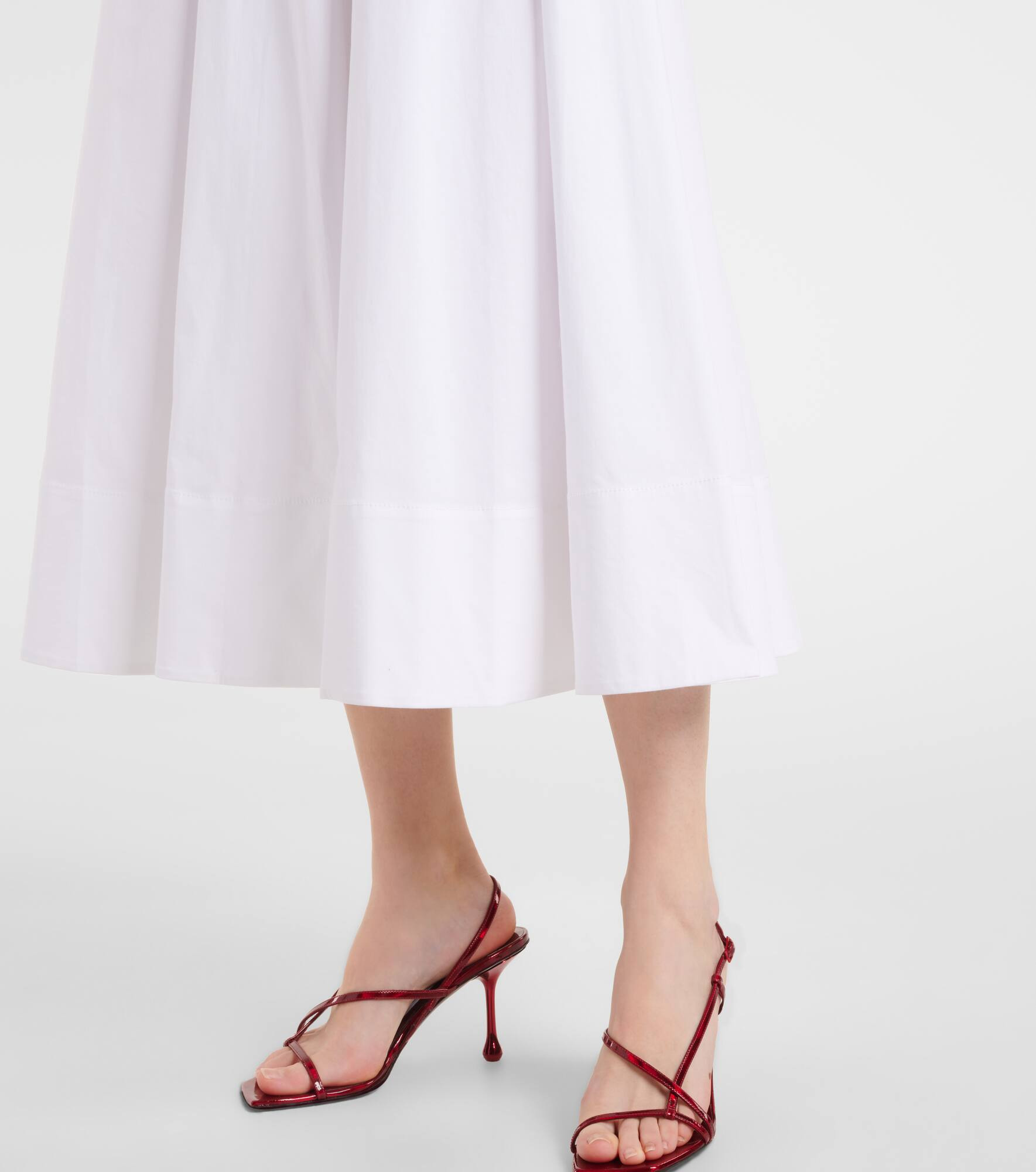 Wells pleated midi dress - 5