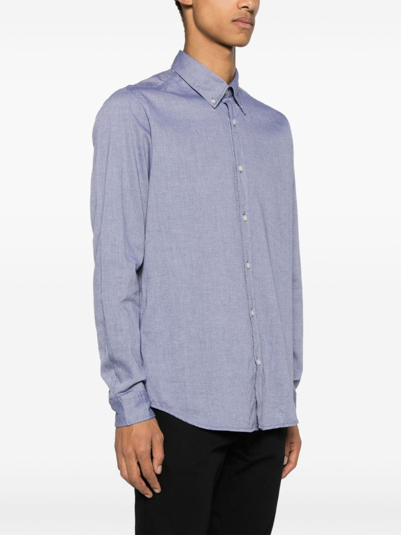 pattern-jacquard cotton shirt 3