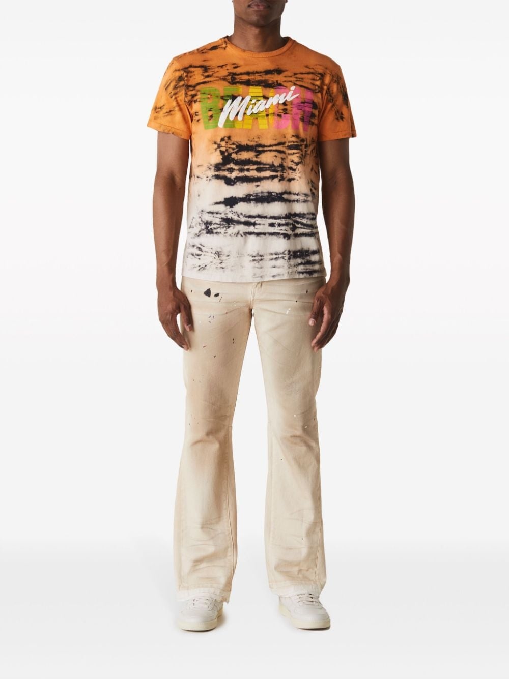 Hollywood Blv LA flared jeans - 2