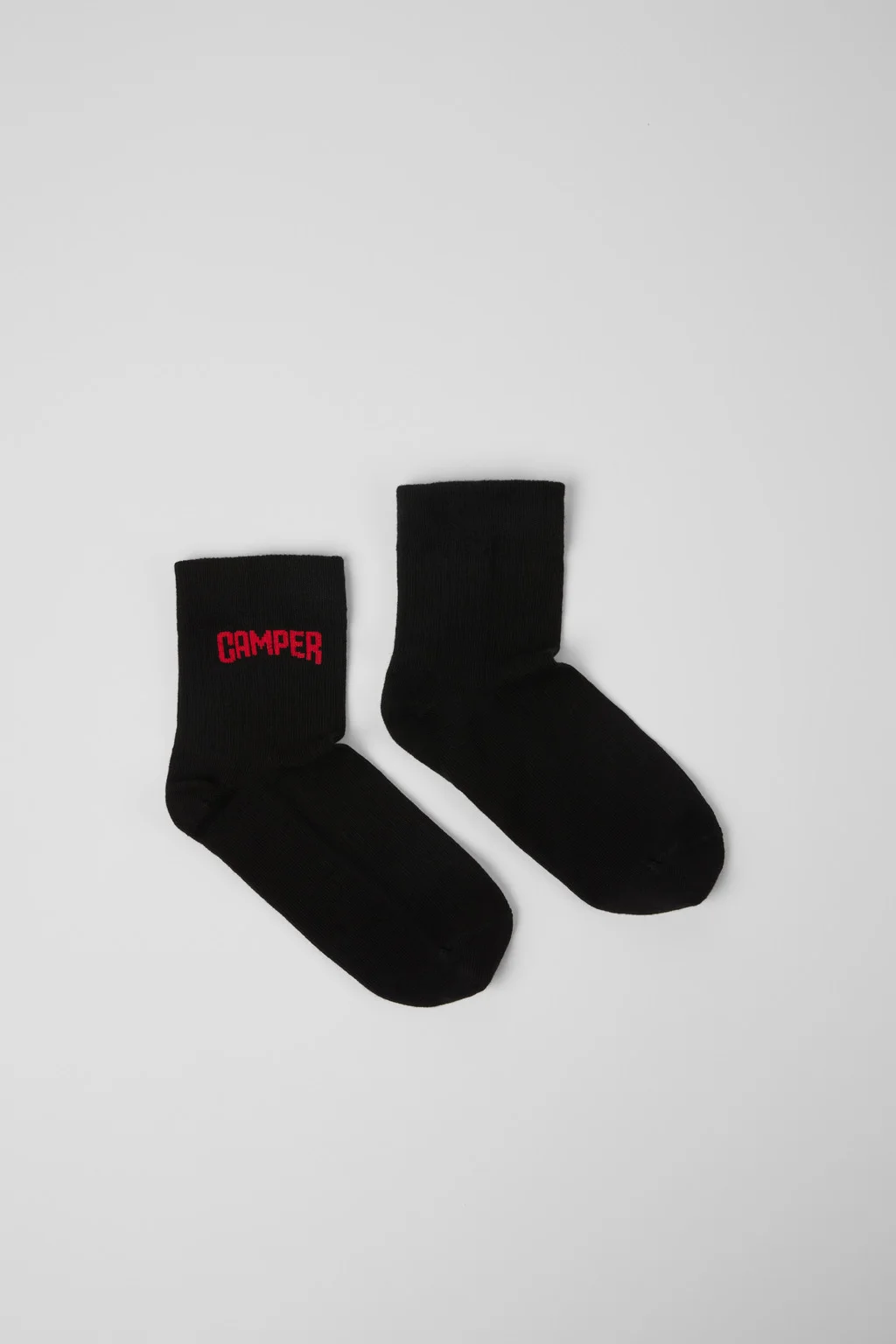 EVERGREEN SOCKS Black organic cotton socks - 1