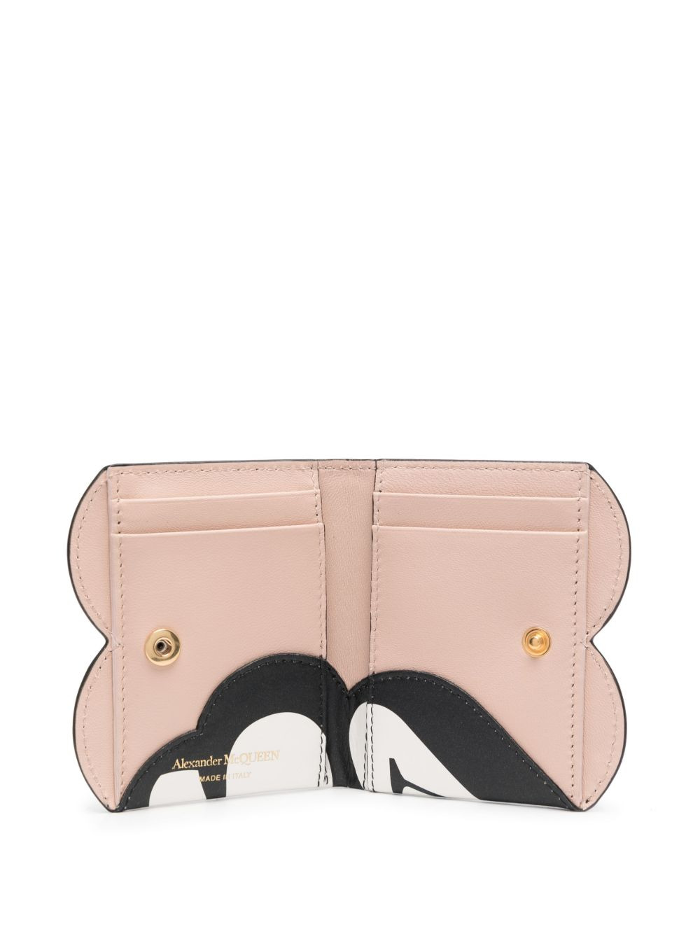Seal logo-print bi-fold wallet - 3