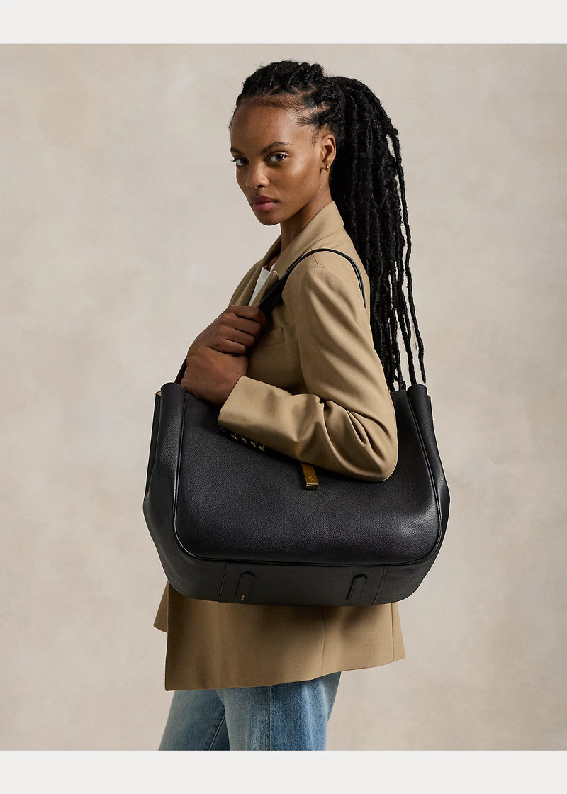 Polo ID Leather Large Tote 6