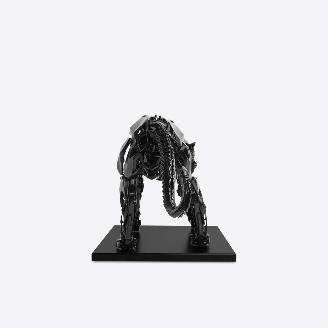 Tiger Sculpture  in Black - 3