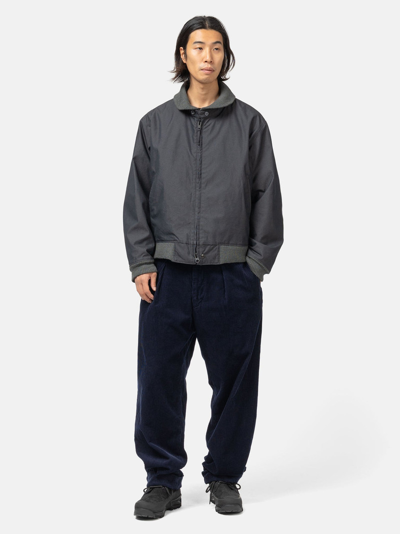 Engineered Garments LL Jacket CP Weather Poplin Charcoal outlook