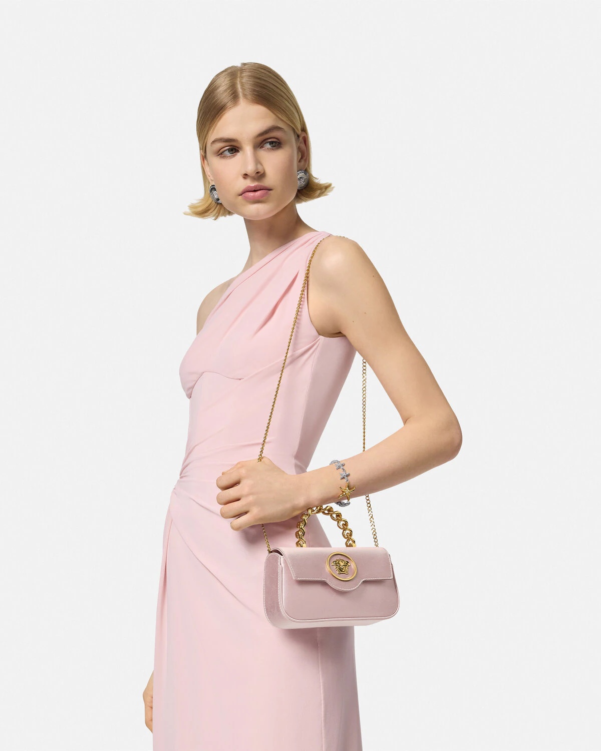 La Medusa Satin Mini Bag - 4