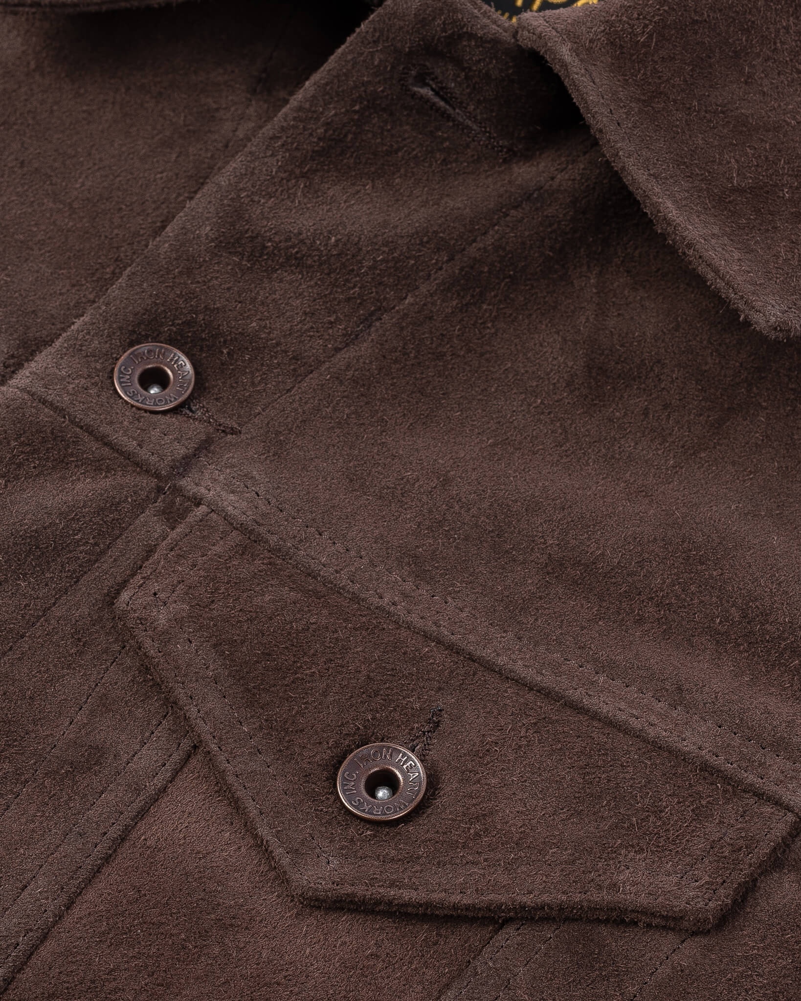 IHJ-49-BRN Split Steer Modified Type III Jacket - Brown - 10