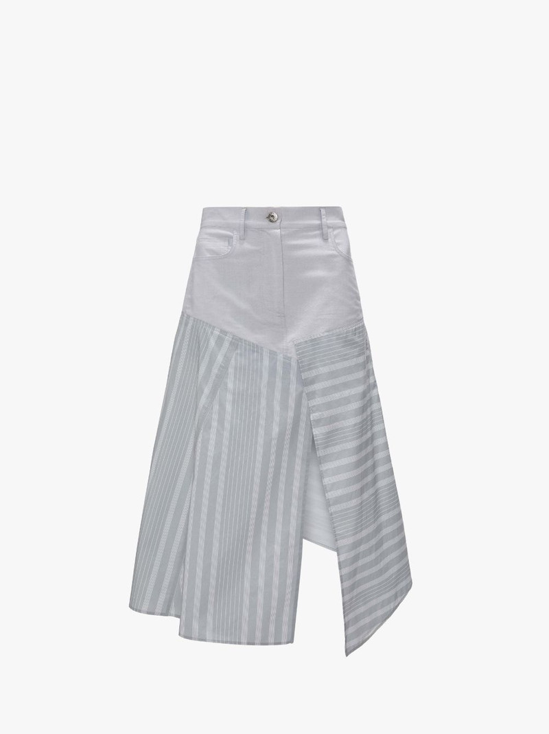 PATCHWORK A-LINE SKIRT 1