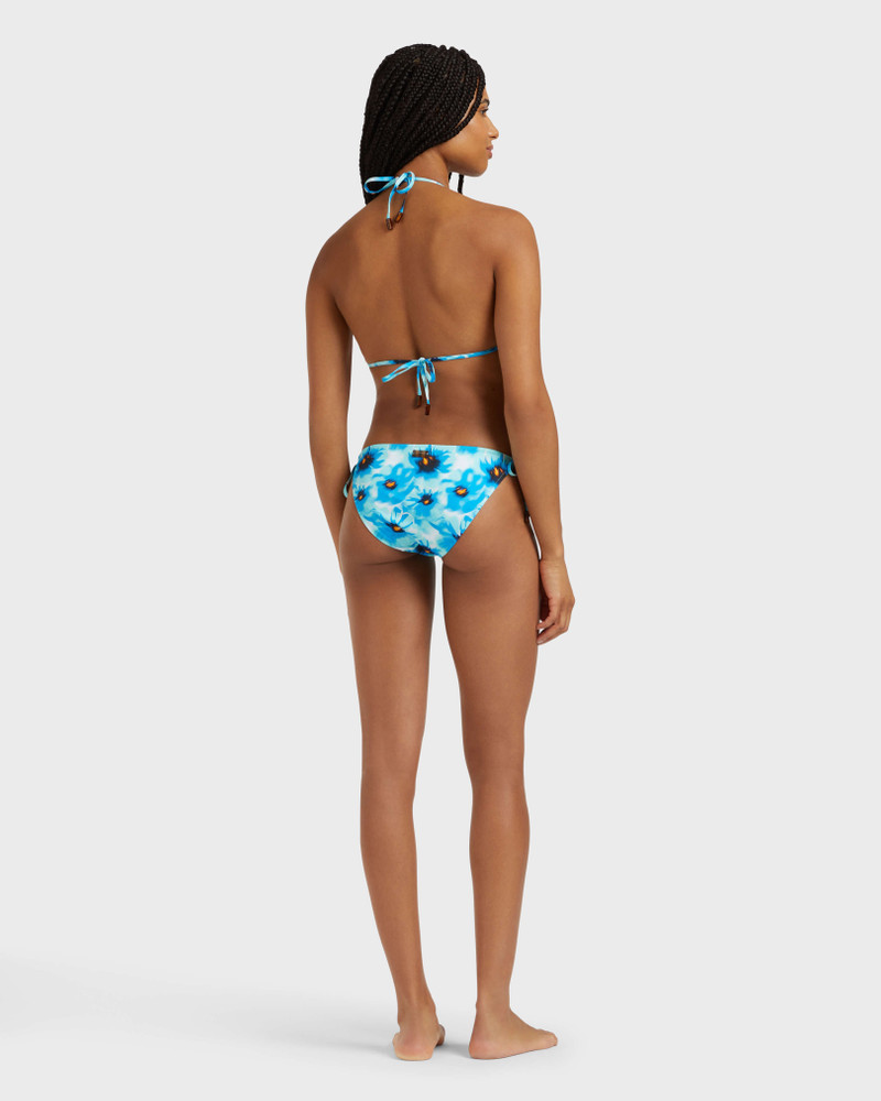 WOMEN TRIANGLE BIKINI TOP POPPIES 3