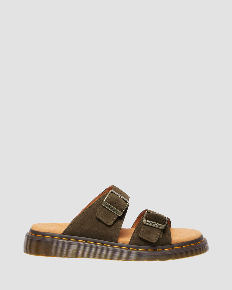 Josef Suede Slide Sandals 1