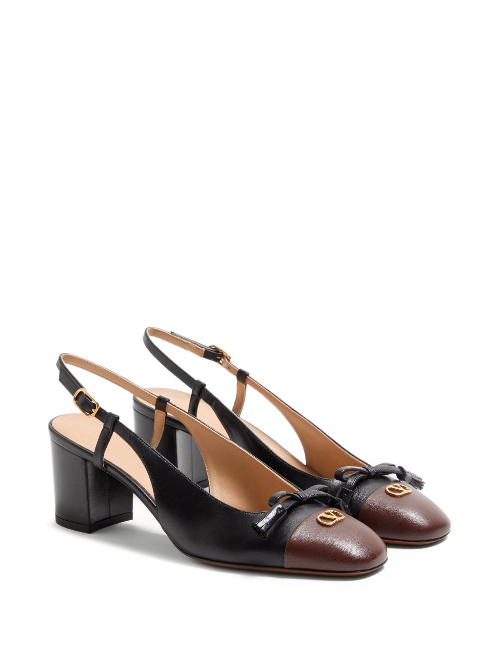 60mm Valet du Roi slingback pumps - 2