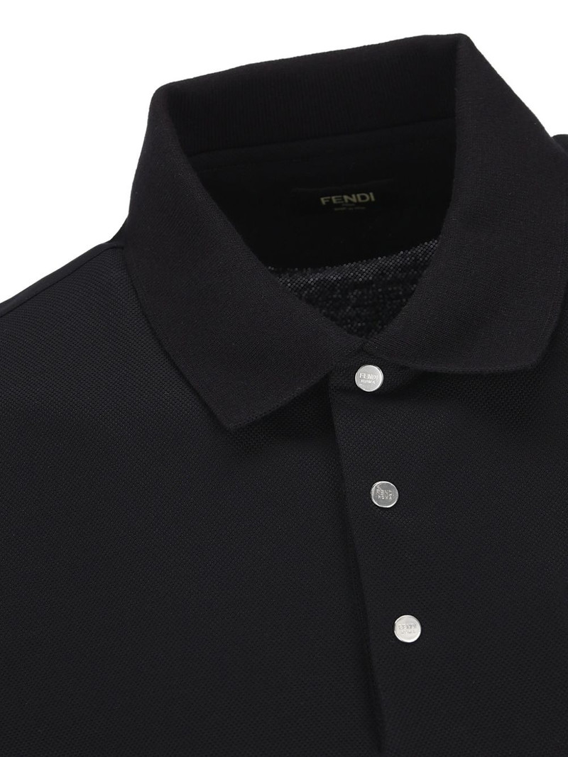 embossed-logo piqué polo shirt 4