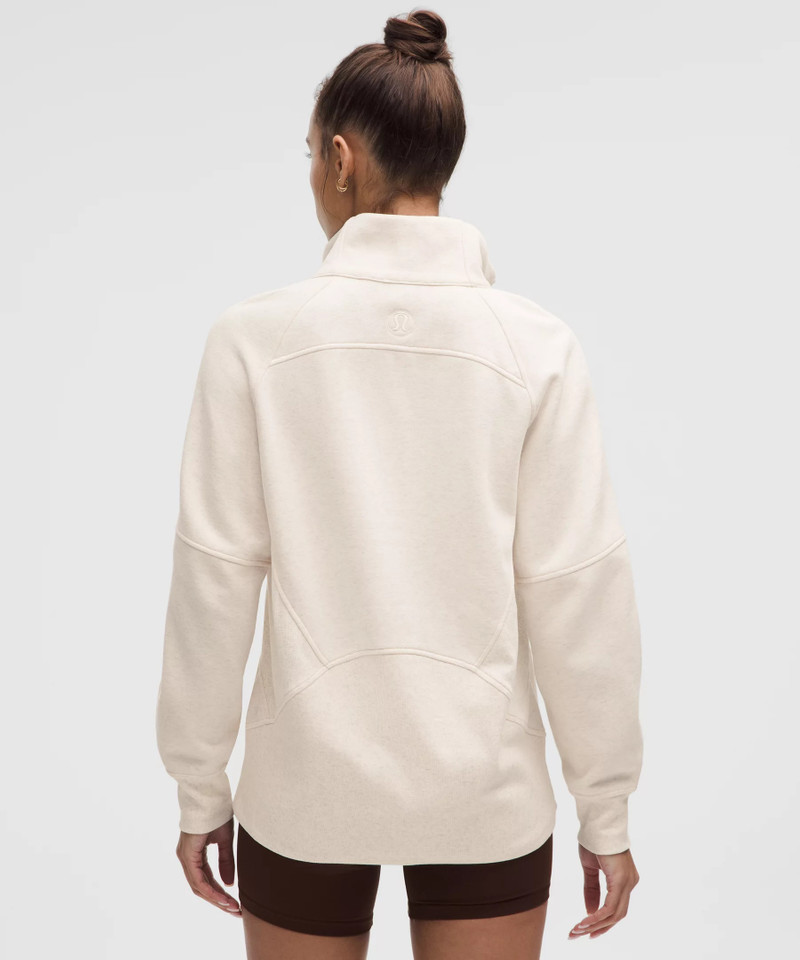 Scuba Oversized Funnel-Neck Half Zip *Long 3