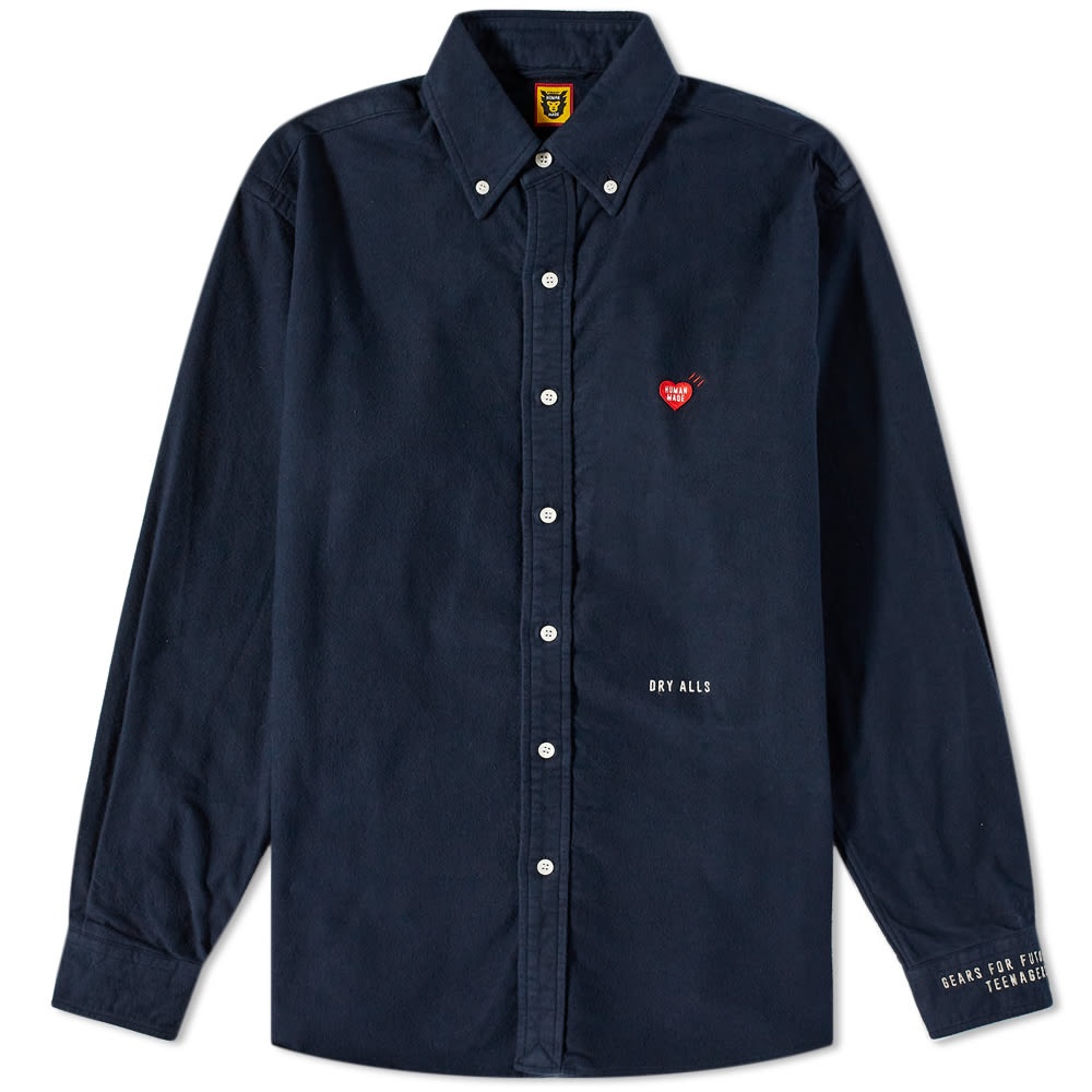 Human Made Flannel Logo Shirt - 1