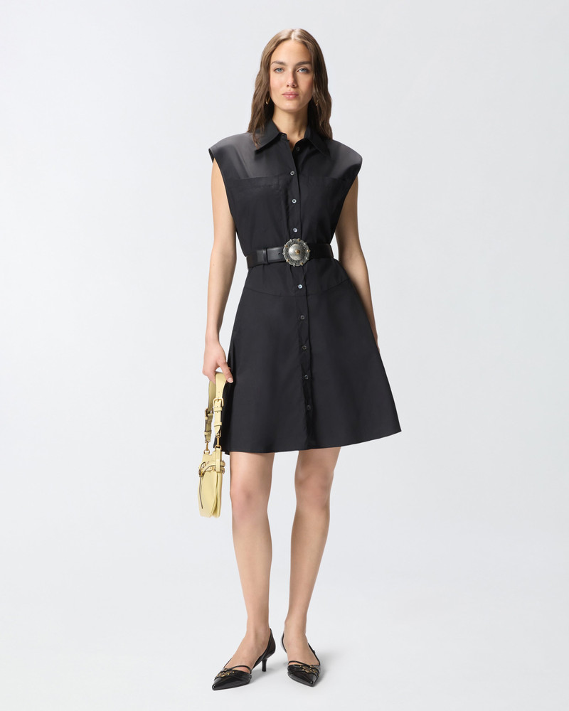SHIRT DRESS WITH LOVE BIRDS BELT 3