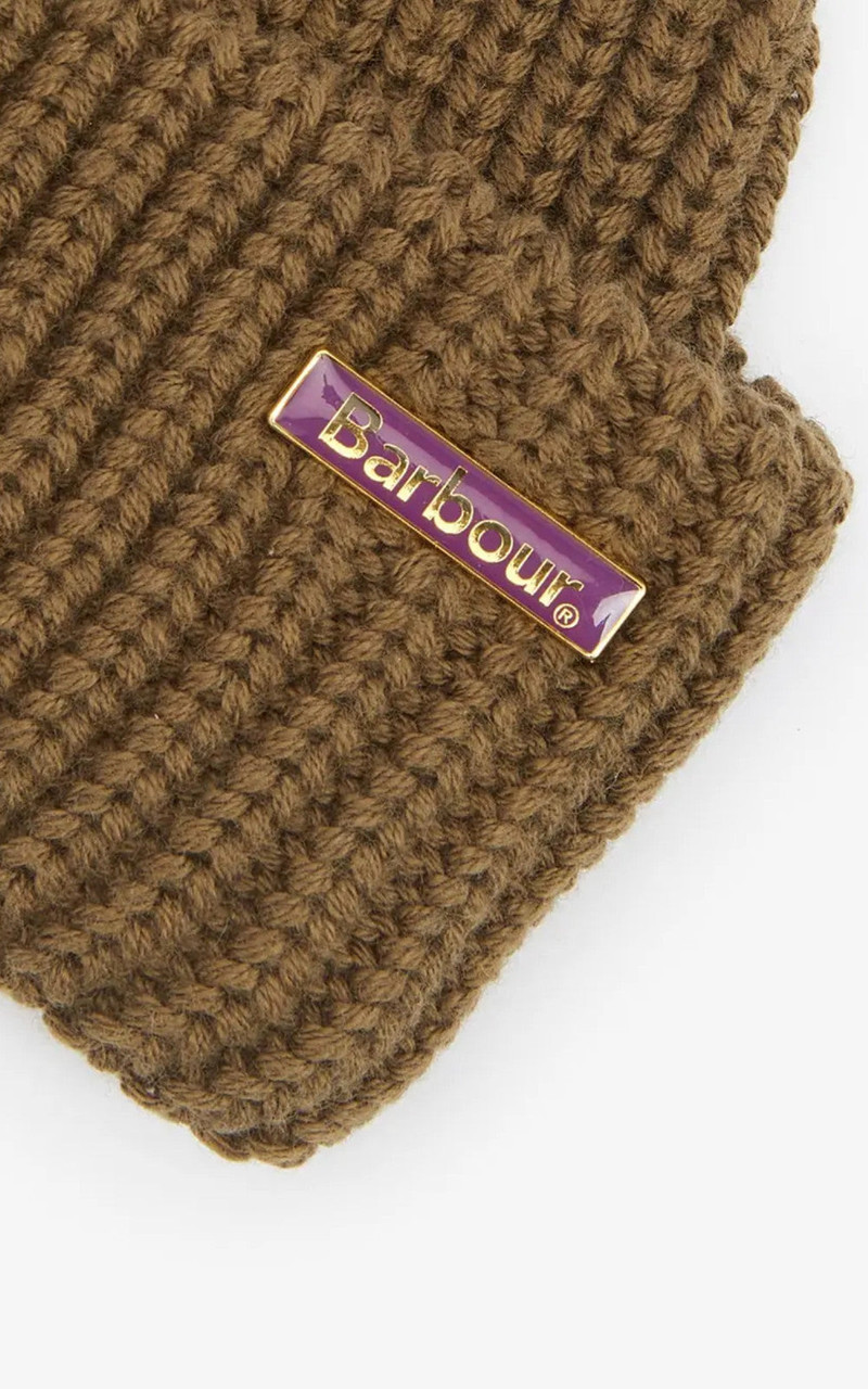 Barbour BARBOUR BEANIE MOSELY FISHERMAN LIGHT SAGE outlook