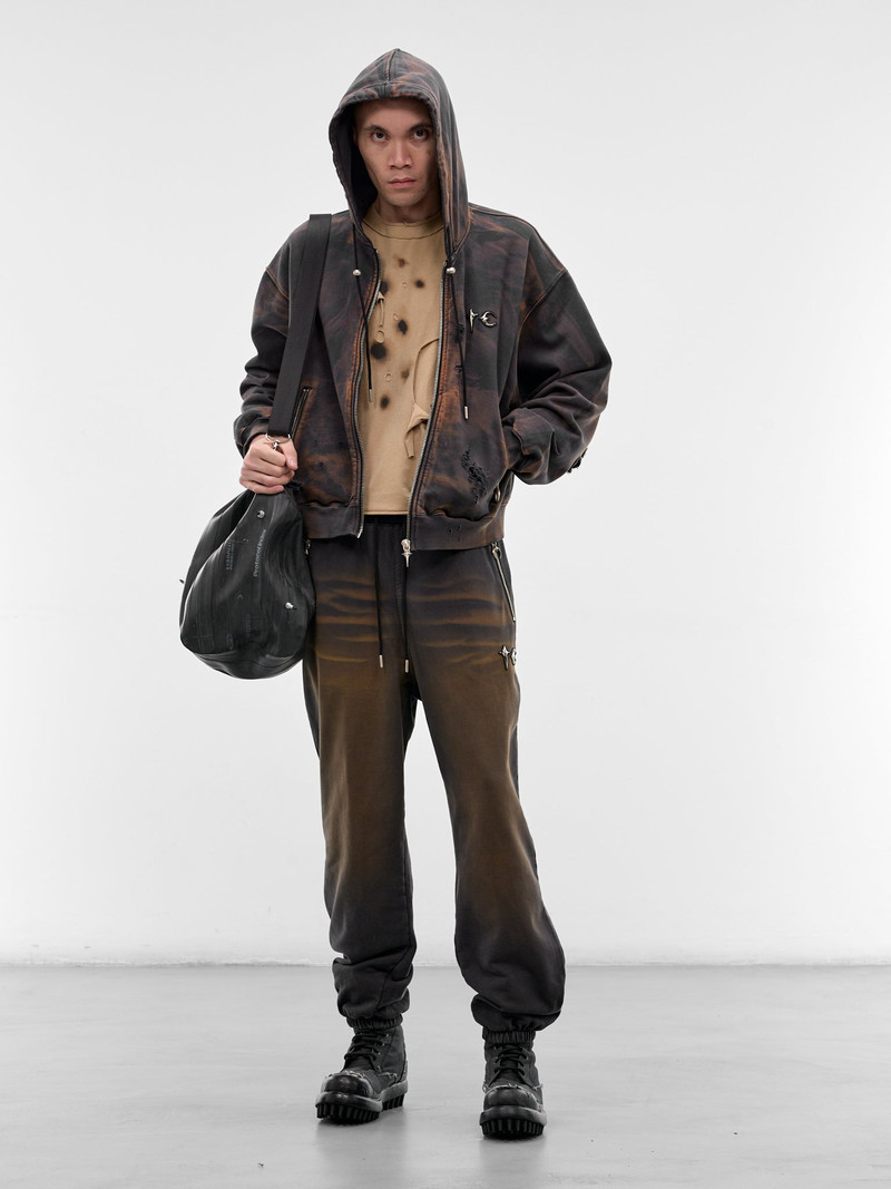 Thug Club Two-Tone Washed Zip Hoodie outlook