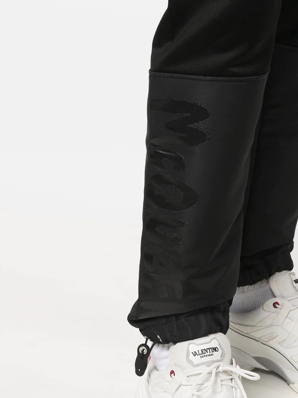 panelled tapered track pants - 5