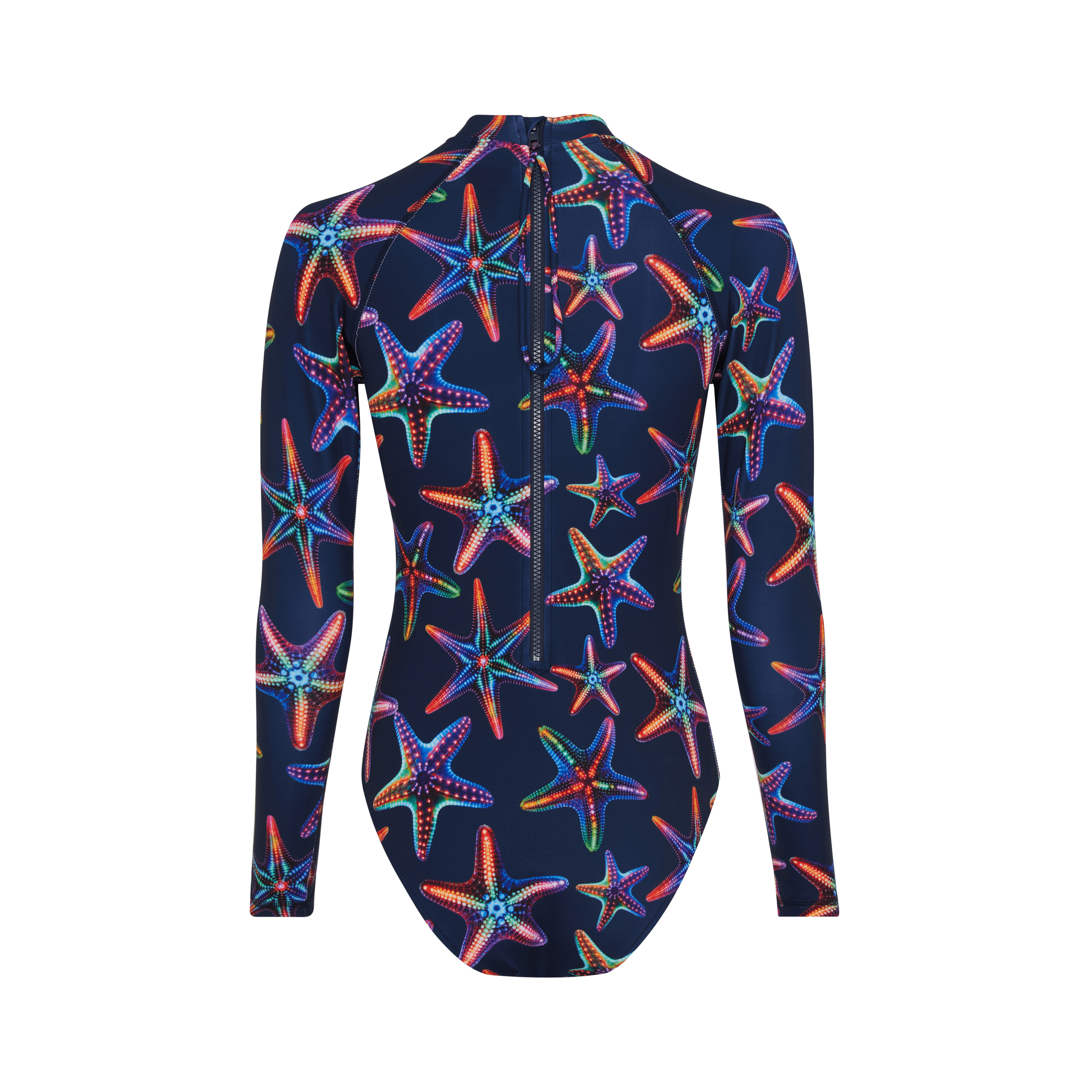 Women UV Protection One-piece Rashguard Disco Stars - 2