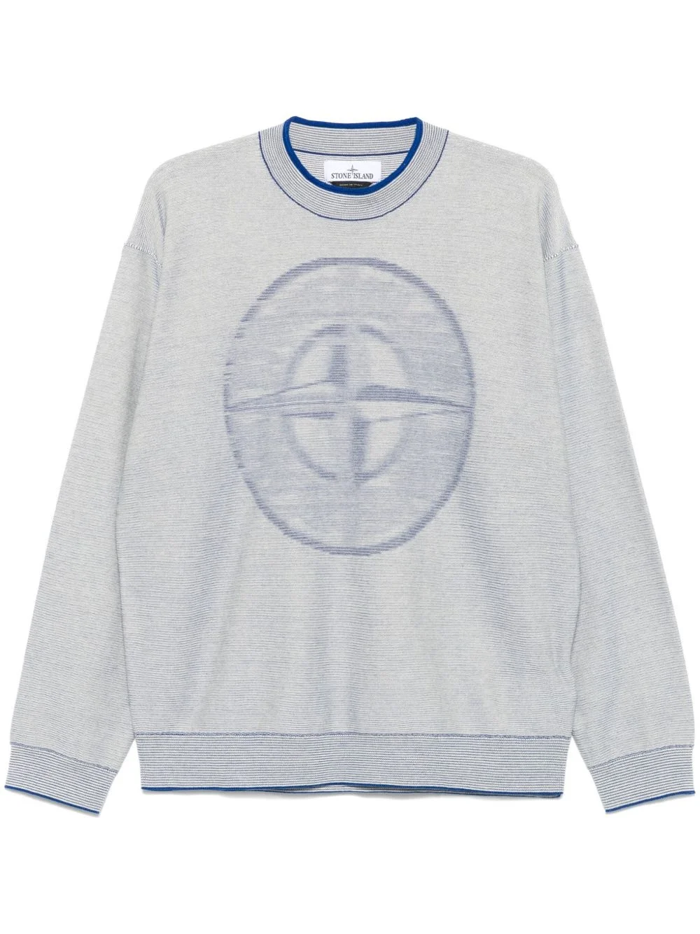 Compass-motif sweater - 1