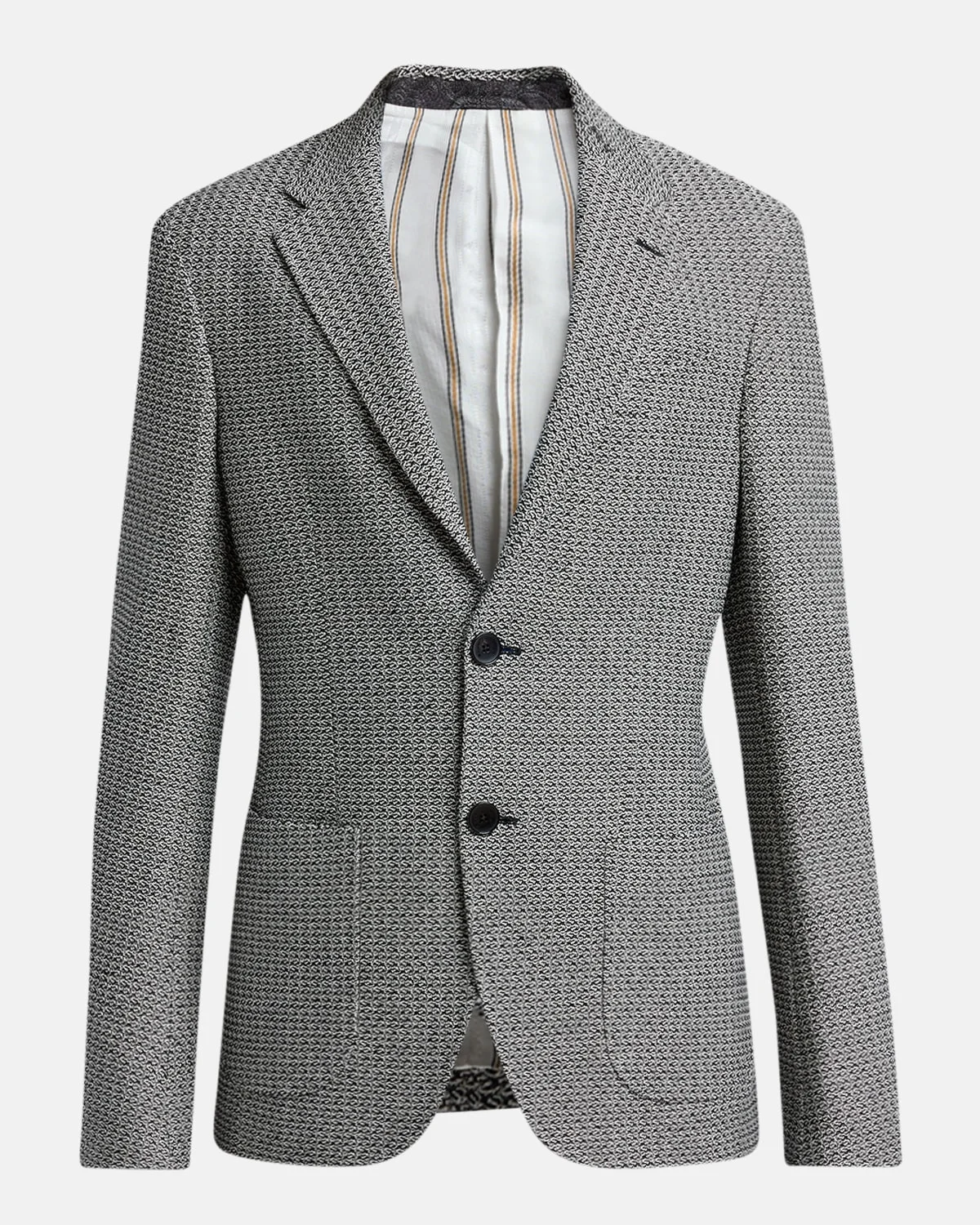 Men's Roma Jacquard Single-Breasted Sport Coat - 1