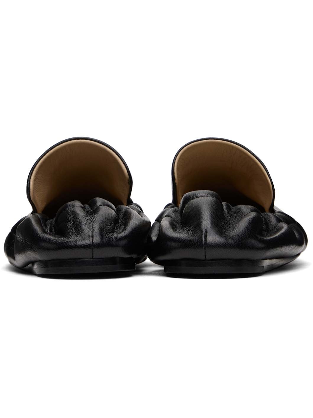 Black Leather Loafers - 2