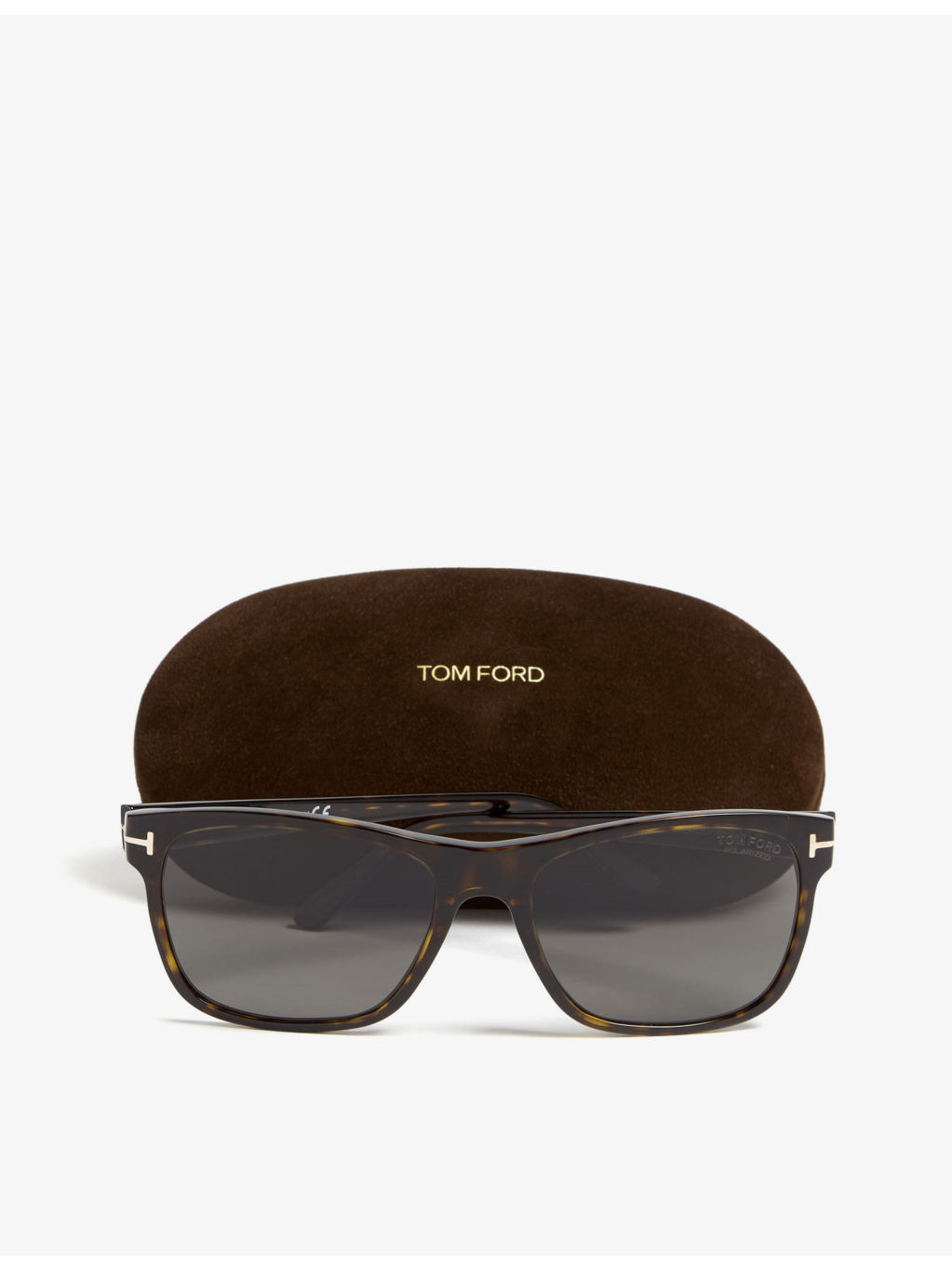 Giulio tortoiseshell rectangle-frame sunglasses - 5