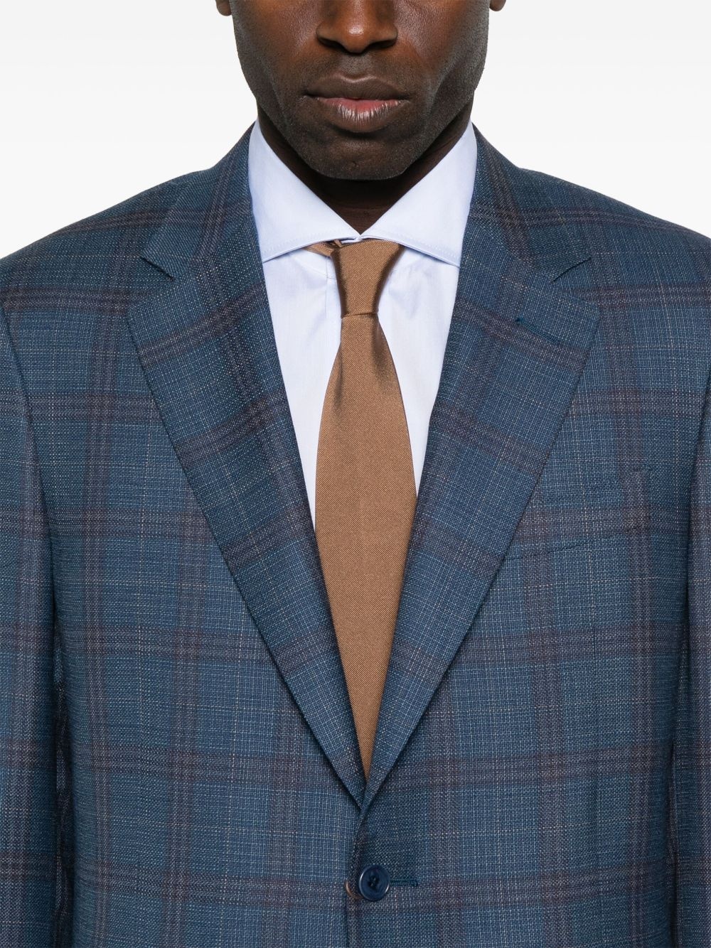 checked blazer - 5