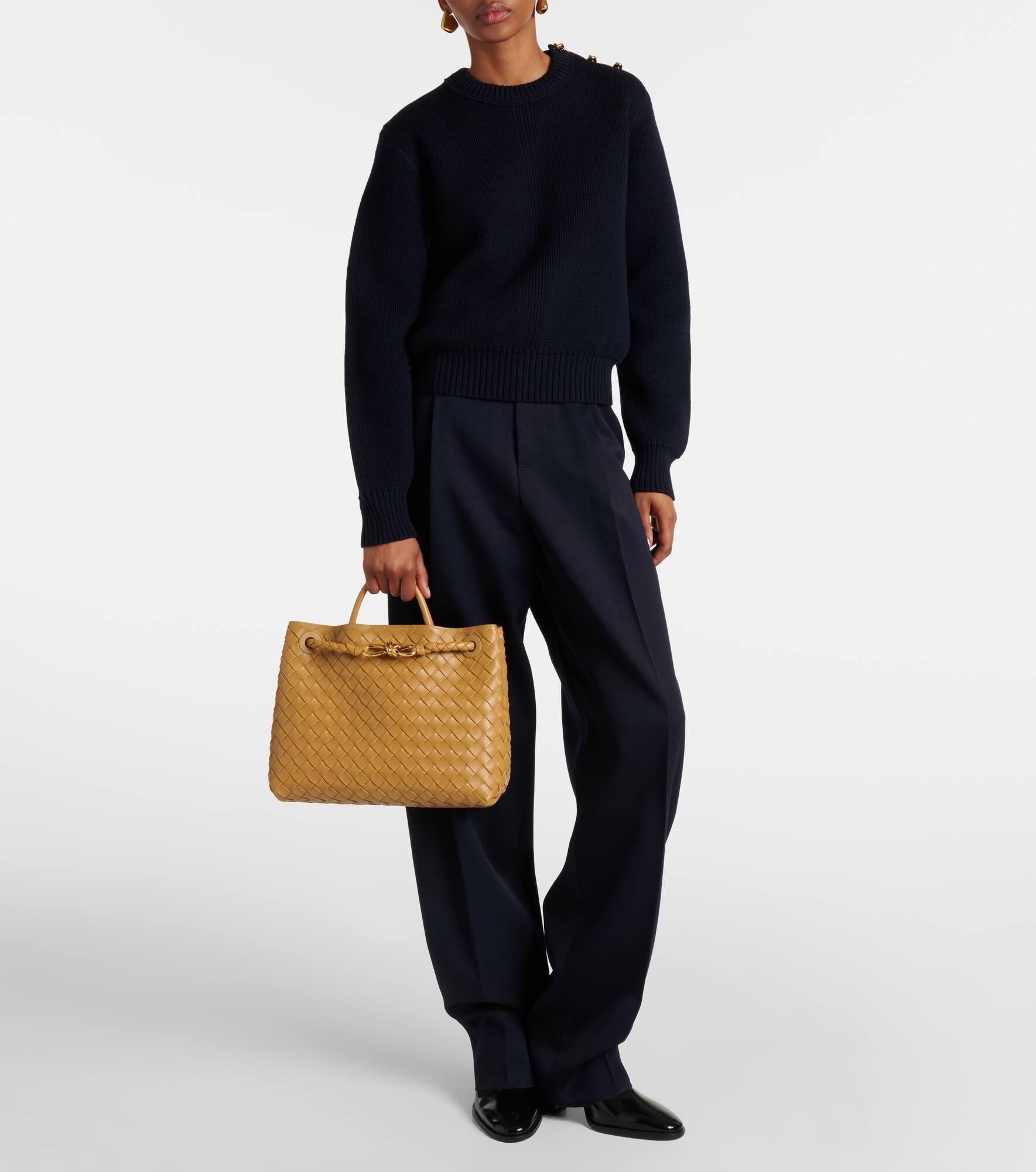 Andiamo Medium leather tote bag - 6