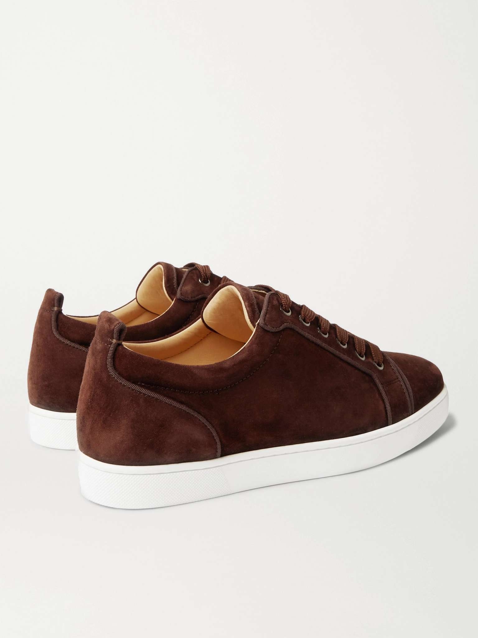 Louis Junior Orlato Grosgrain-Trimmed Suede Sneakers - 3