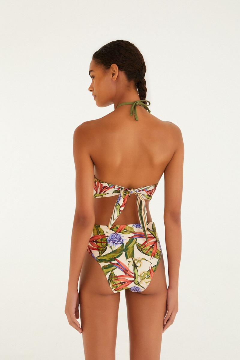 Light Blush Strelitzia One Piece 3