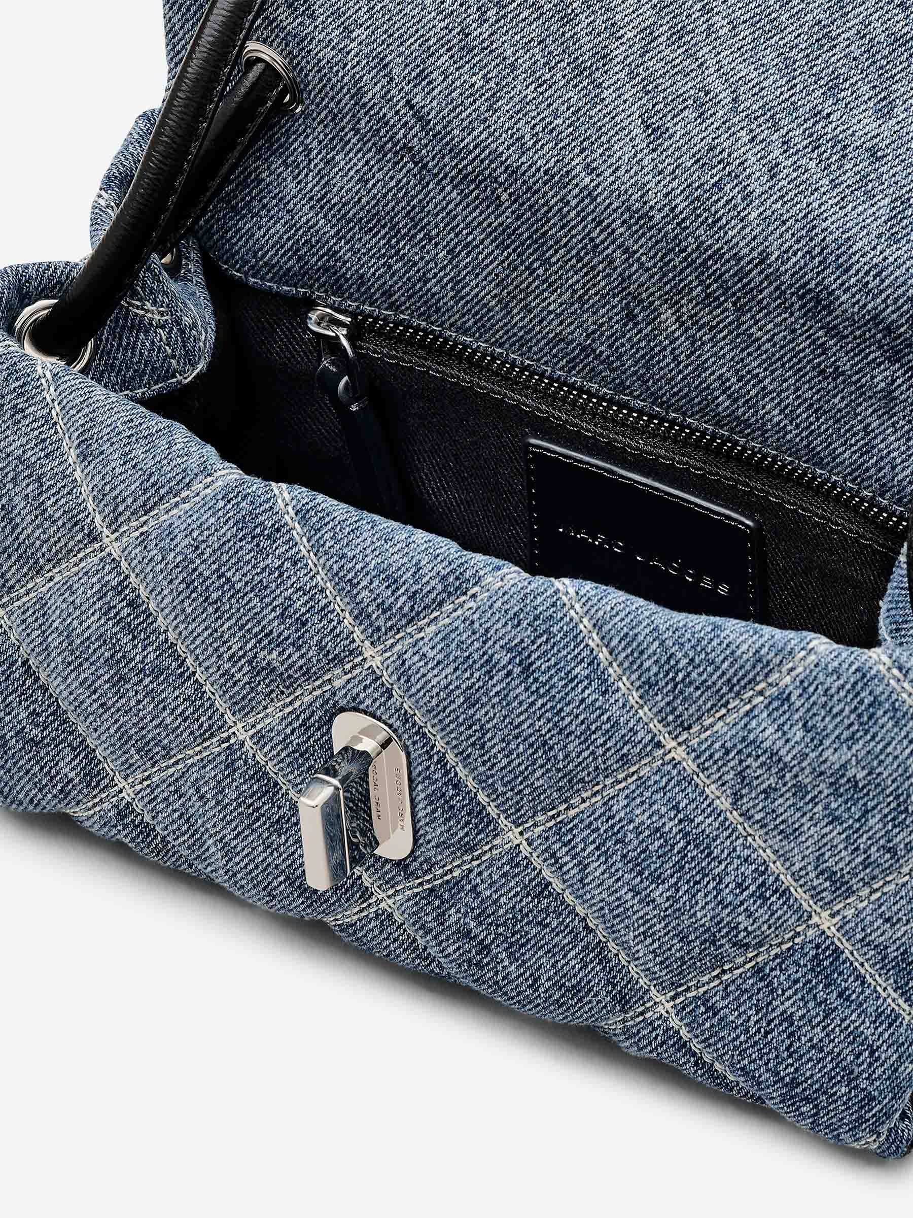 SHOULDER BAG THE QUILTED DENIM MINI DUAL - 3
