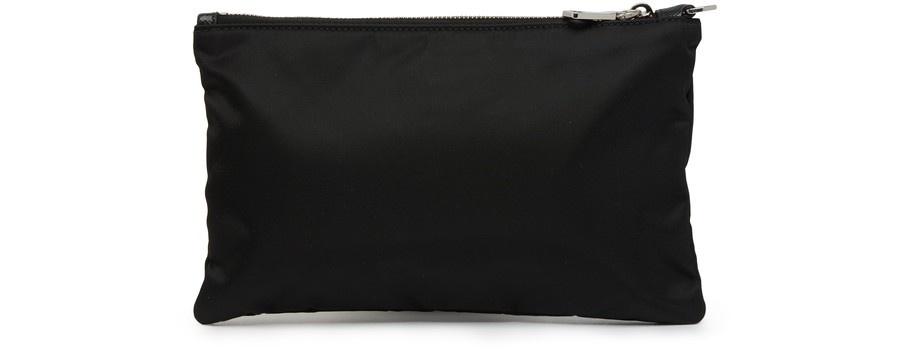 Re-Nylon and Saffiano leather purse - 4