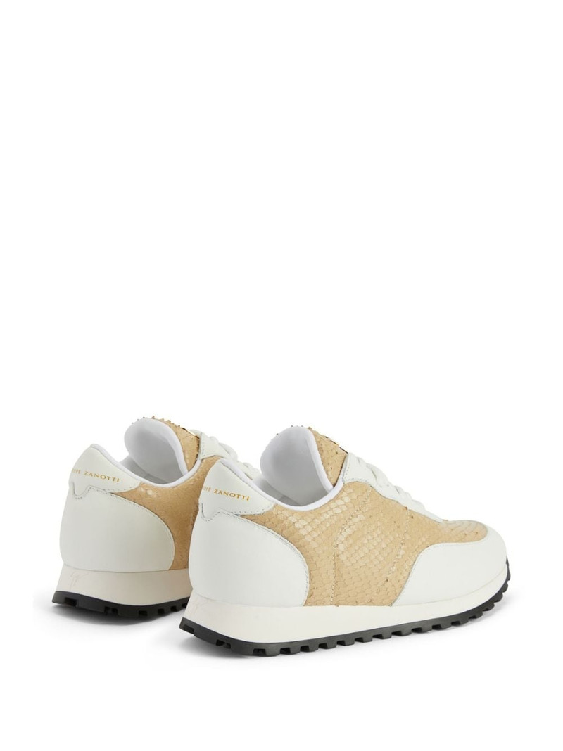Jimi leather low-top sneakers 3