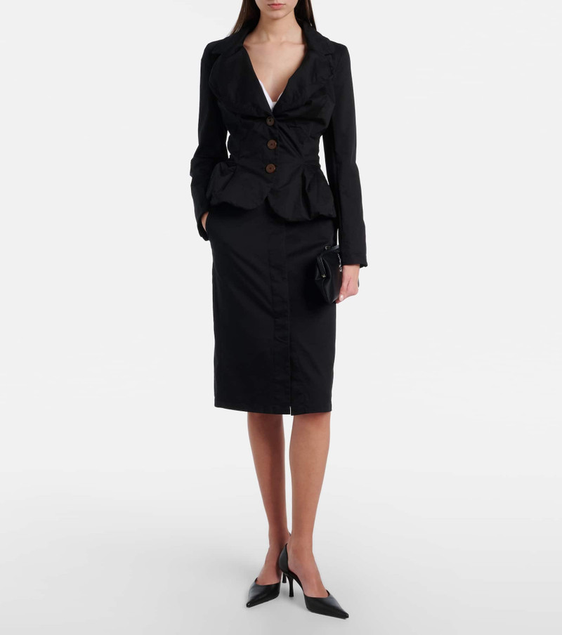 Vivienne Westwood Trouser cotton-blend pencil skirt outlook