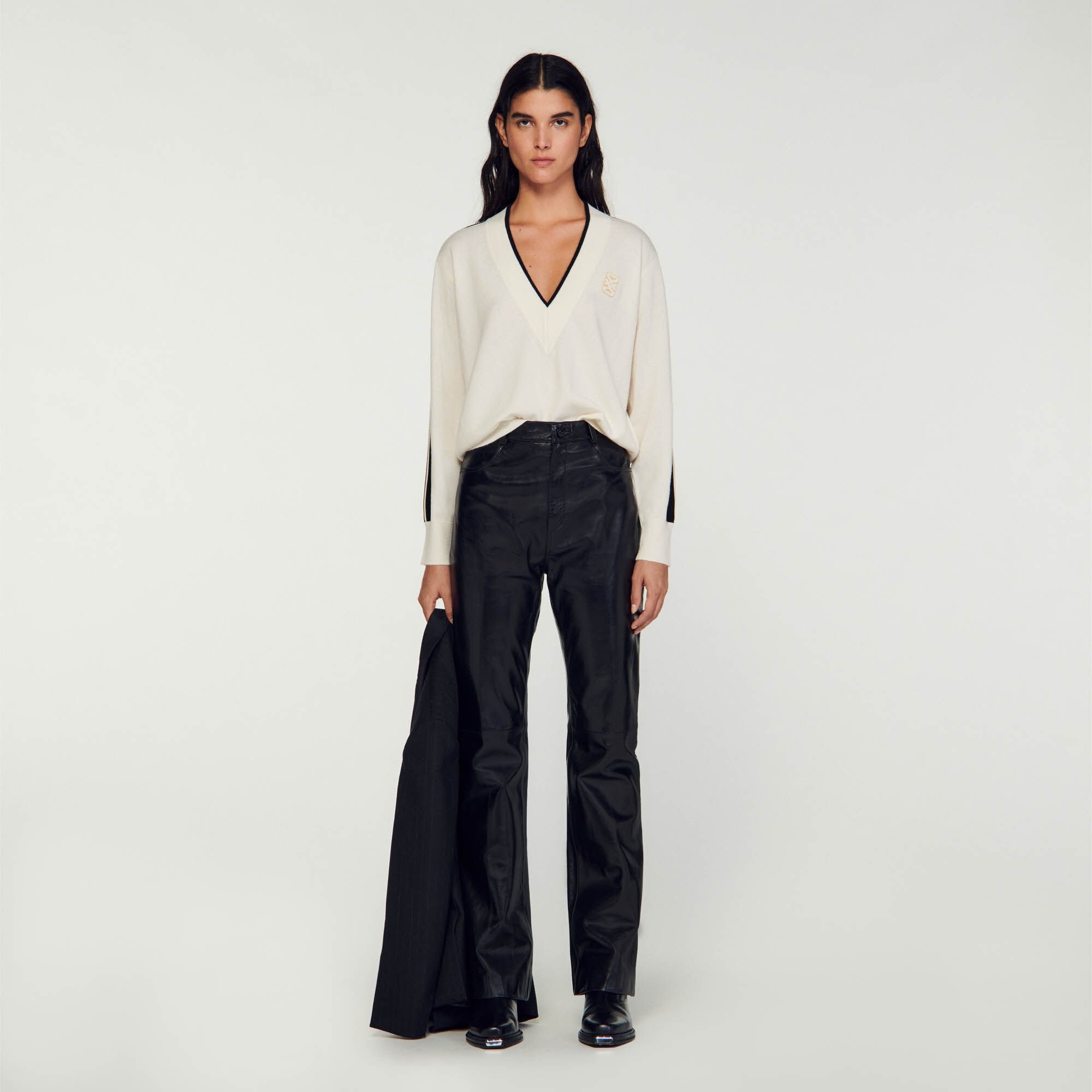 WOOL AND CASHMERE SWEATER - 2