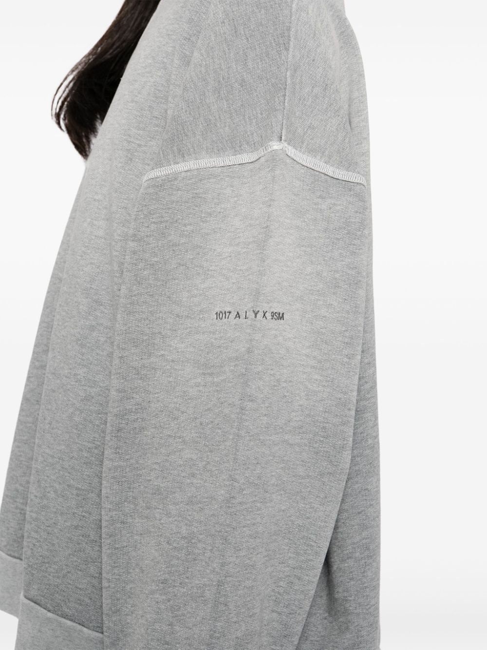 garment-dyed sweatshirt - 5