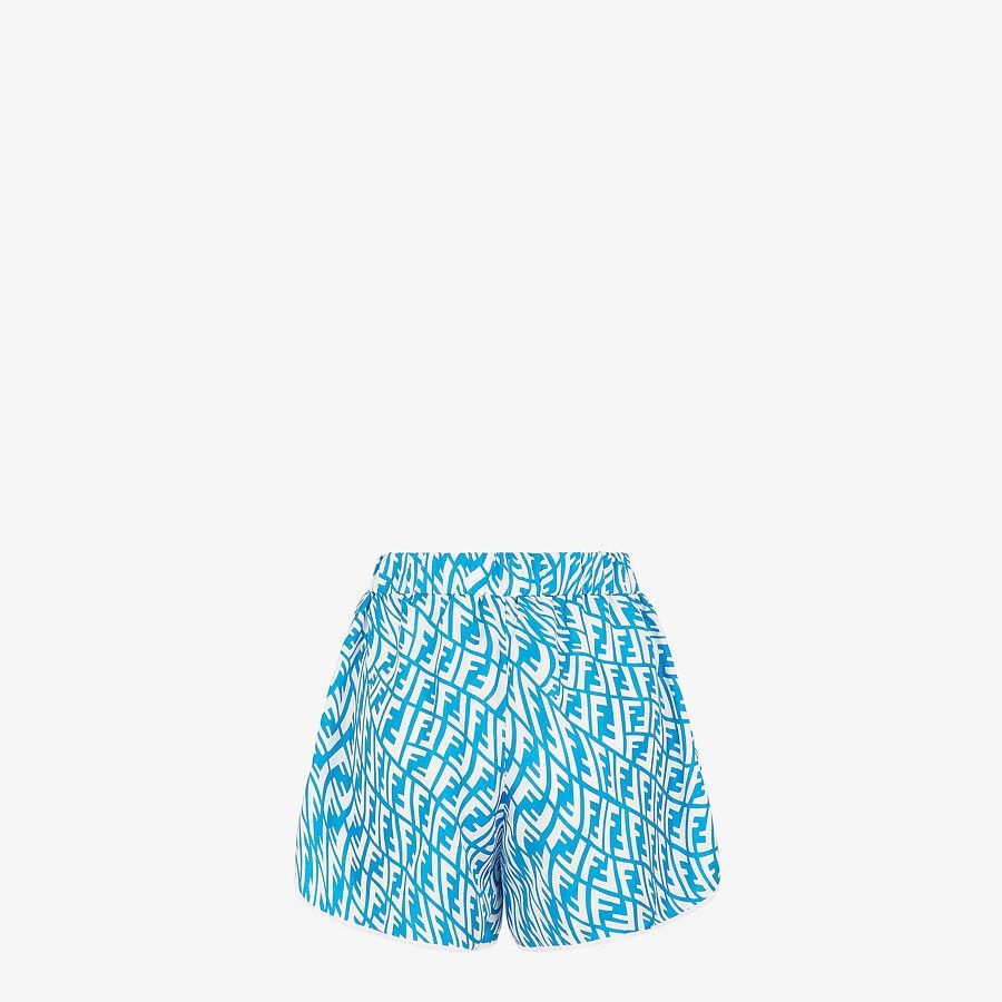 Light blue silk pyjama set - 5