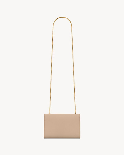 SAINT LAURENT KATE SMALL IN GRAIN DE POUDRE EMBOSSED LEATHER outlook